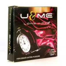 U & ME Long Love Condom 3's Pack