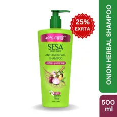 SESA Onion Herbal Shampoo 400ml + 100ml Extra